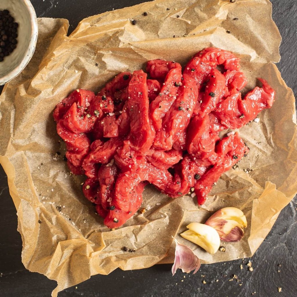 Organic Grass Fed Sliced Beef