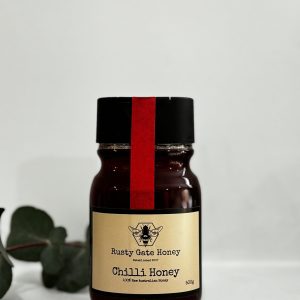 Rusty Gate 500g Raw Chilli Honey Squeeze Bottle