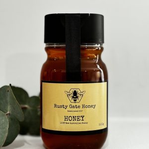 Rusty Gate 500g Raw Honey Squeeze Bottle