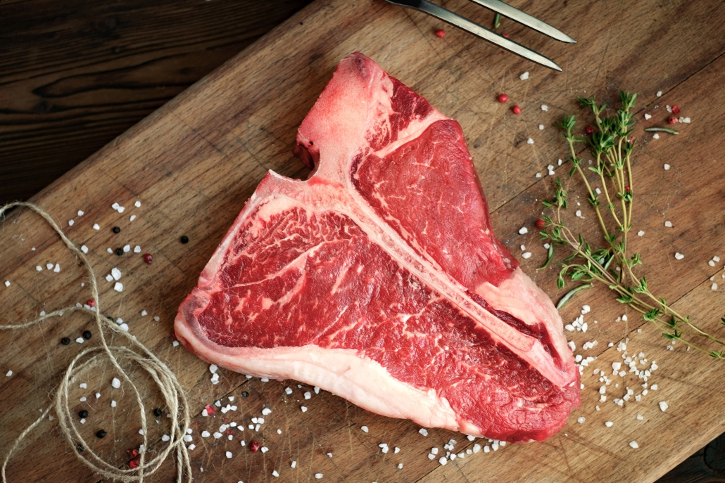 Grass Fed T-Bone Steak