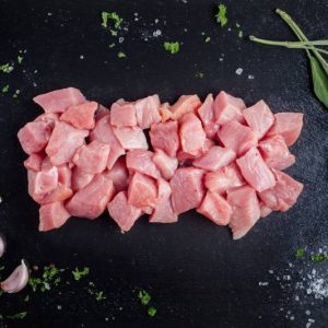 Free Range Diced Pork