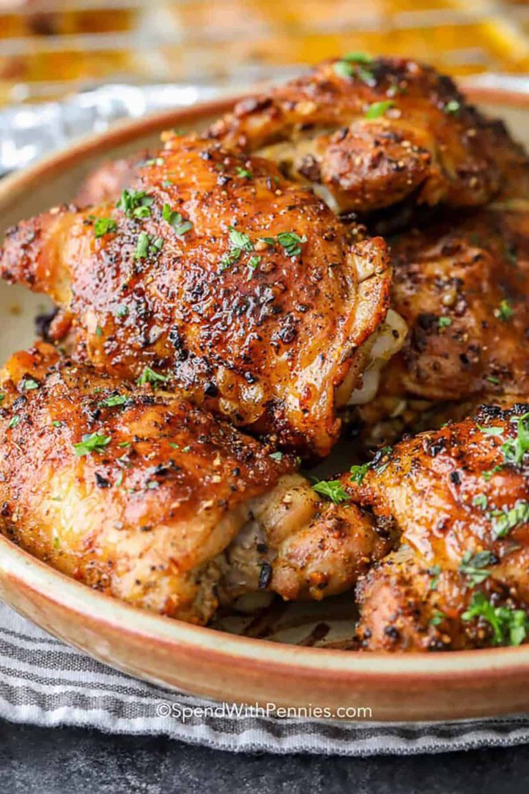 500g Free Range Chicken Thighs cooked preview
