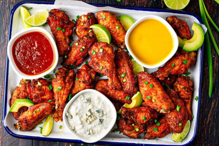 1kg Free Range Chicken Wings cooked preview