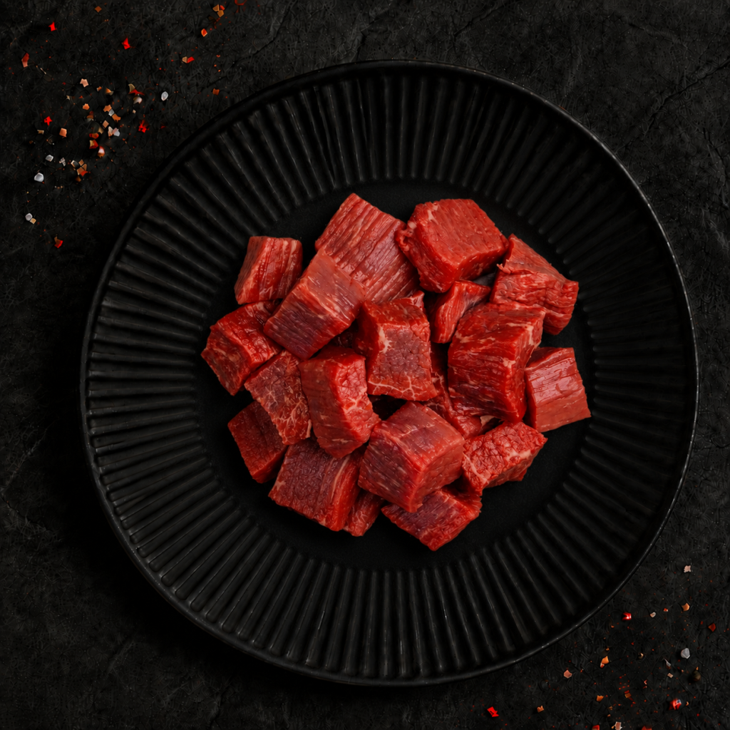 Grass Fed Diced Beef
