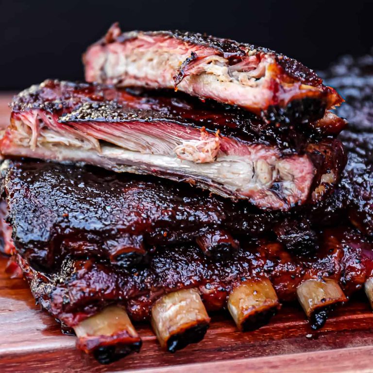 American Style Free Range Pork Ribs cooked preview