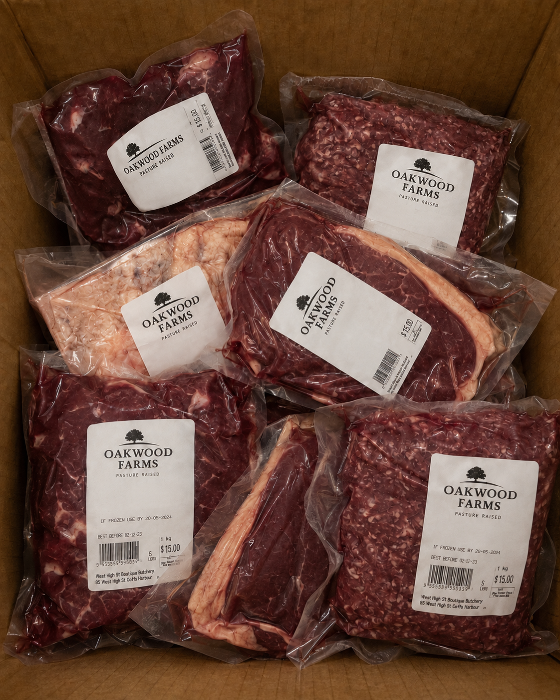 Oakwood Farms Beef Box